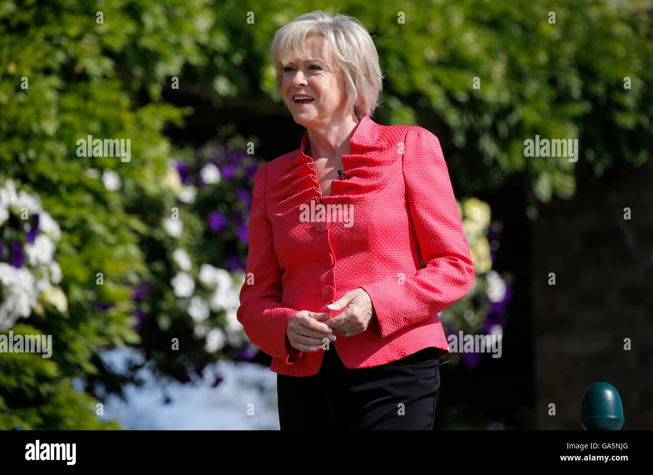 London, UK. 4th July, 2016. Sue Barker Bbc Television ...