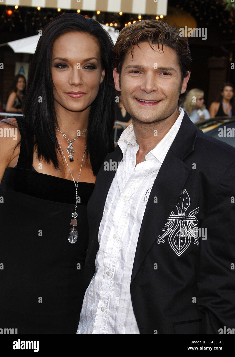 15/07/2008 Westwood Actor Corey Feldman and wife Susie at the Los