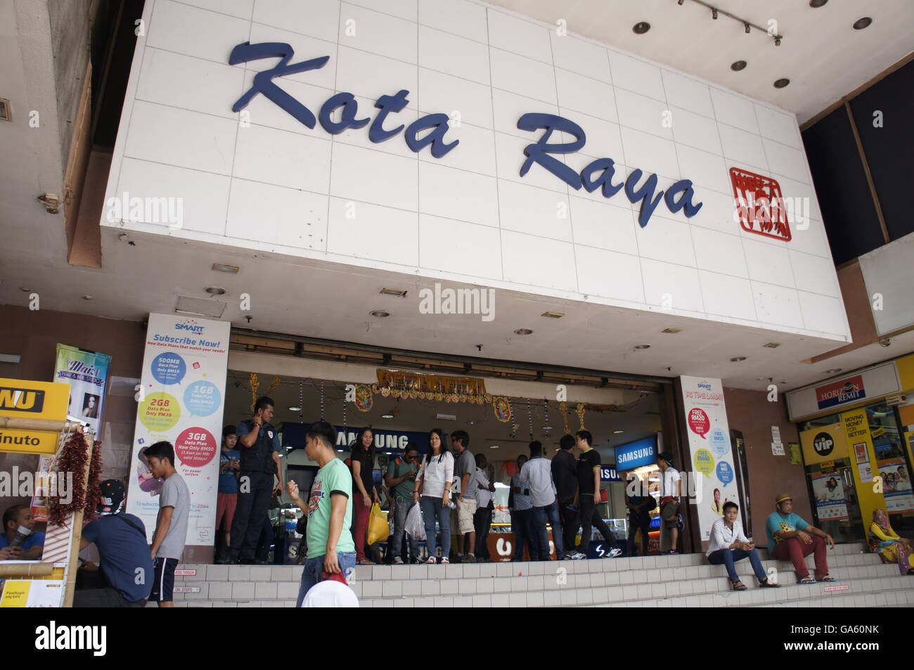 Entrance Of Kota Raya Shopping Complex In Kuala Lumpur Popular Hangout For Filipinos And Other Foreign Migrant Workers Stock Photo Alamy