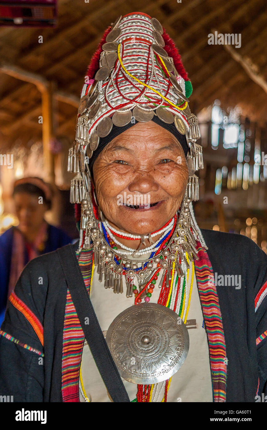 Akha hill tribe hi-res stock photography and images - Alamy