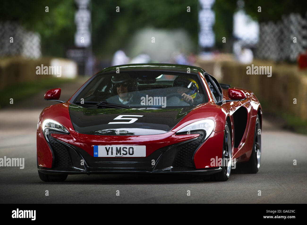 A McLaren 650S Can-Am drives up the hill during the Super Car Run at ... A McLaren 650S Can-Am drives up the hill during the Super Car Run at ...