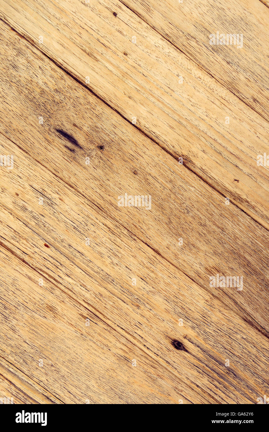 Yellow brown wooden texture background close up Stock Photo