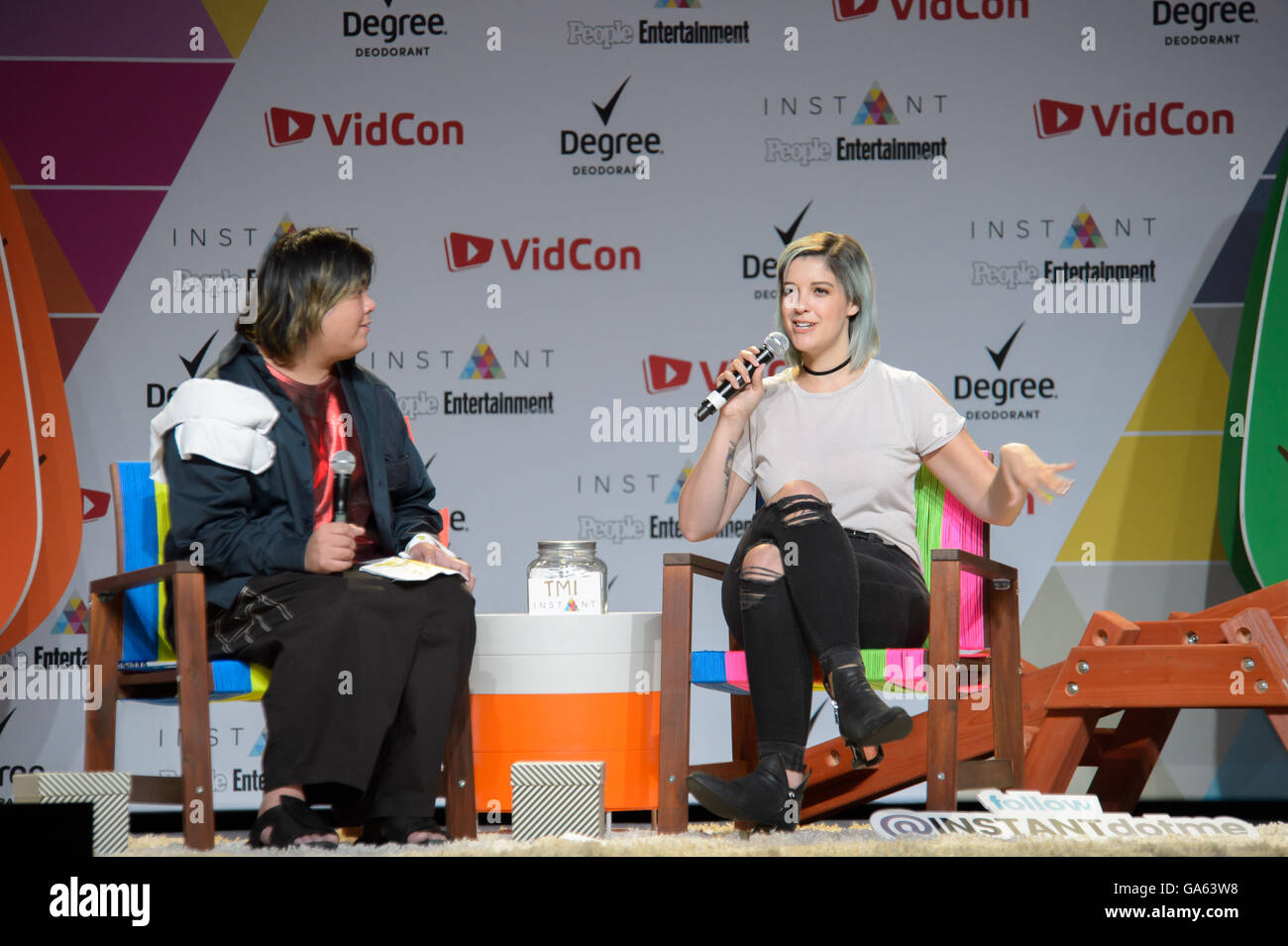 7th annual VidCon conference for YouTube creators, influencers