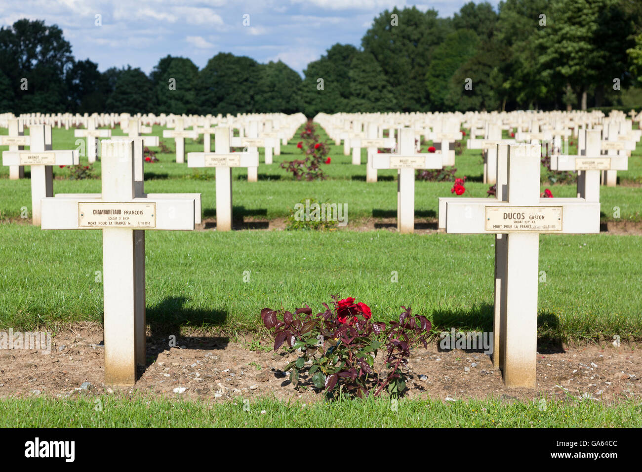 Notre Dame de Lorette cemetery, Souchez, Pas de Calais Department, Nord