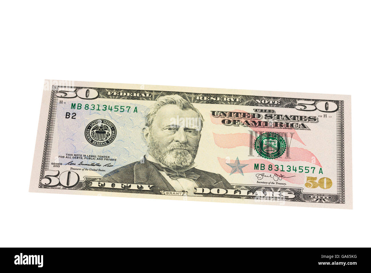 Fifty dollar bill hi-res stock photography and images - Alamy