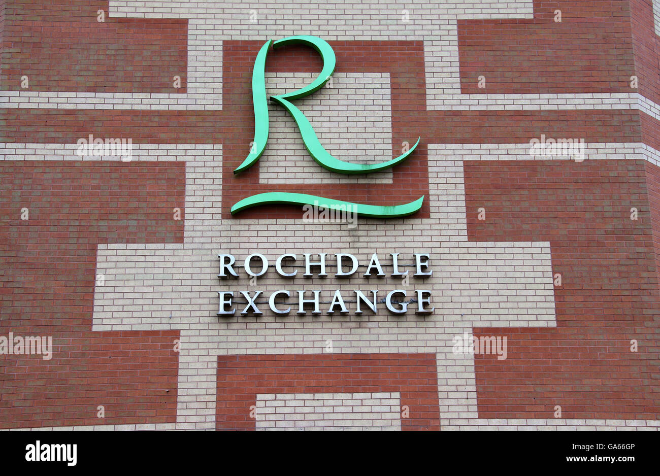 Rochdale Exchange Shopping Centre Stock Photo Alamy