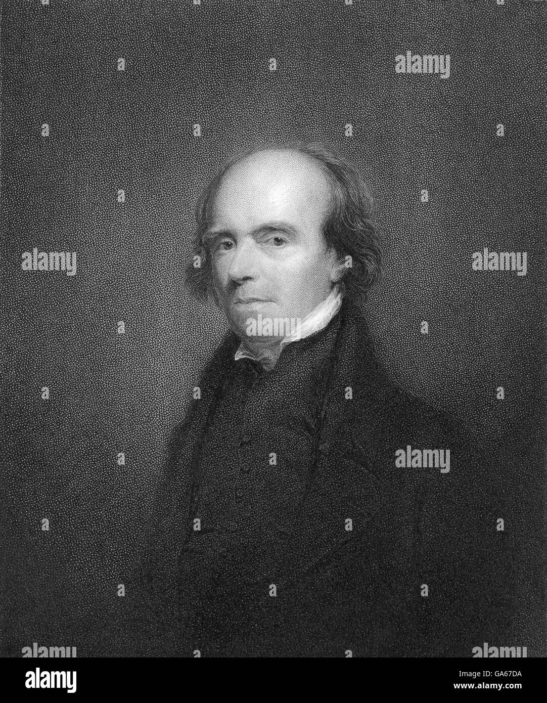 John Flaxman, 1755 -1826, a British sculptor and draughtsman Stock Photo