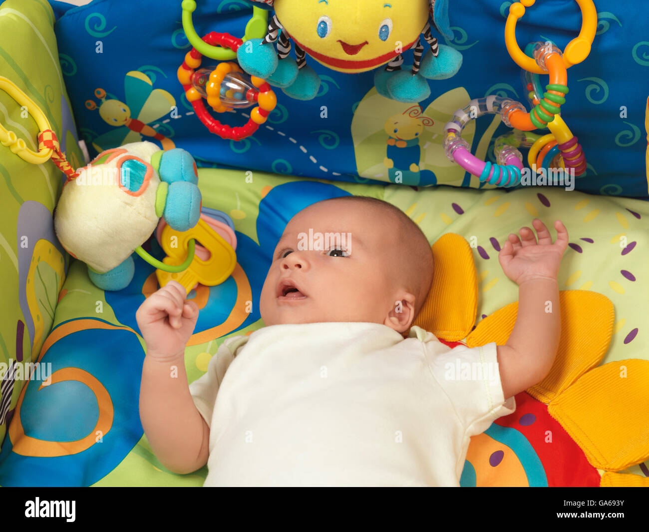 colourful play mat