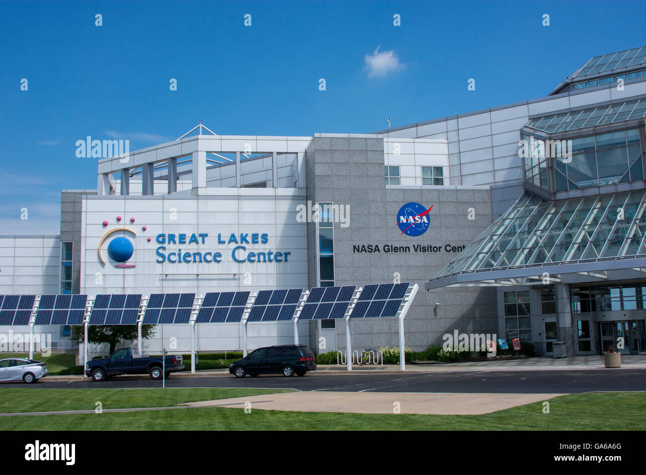 Ohio, Cleveland. Great Lakes Science Center Stock Photo Alamy
