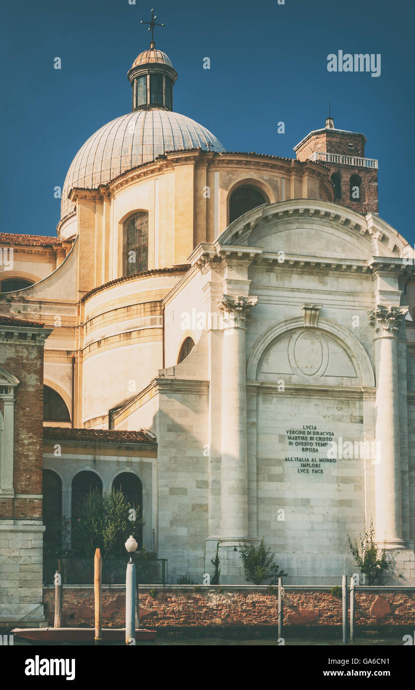 Church San Geremia in Venice, Italy Stock Photo - Alamy