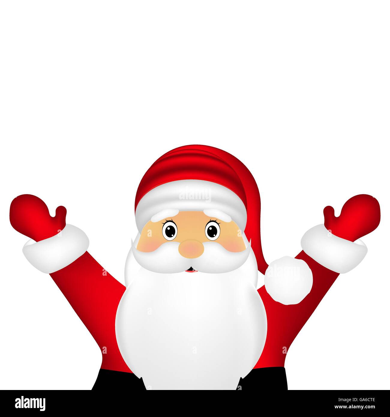 Santa Claus vector illustration Stock Vector Image & Art - Alamy