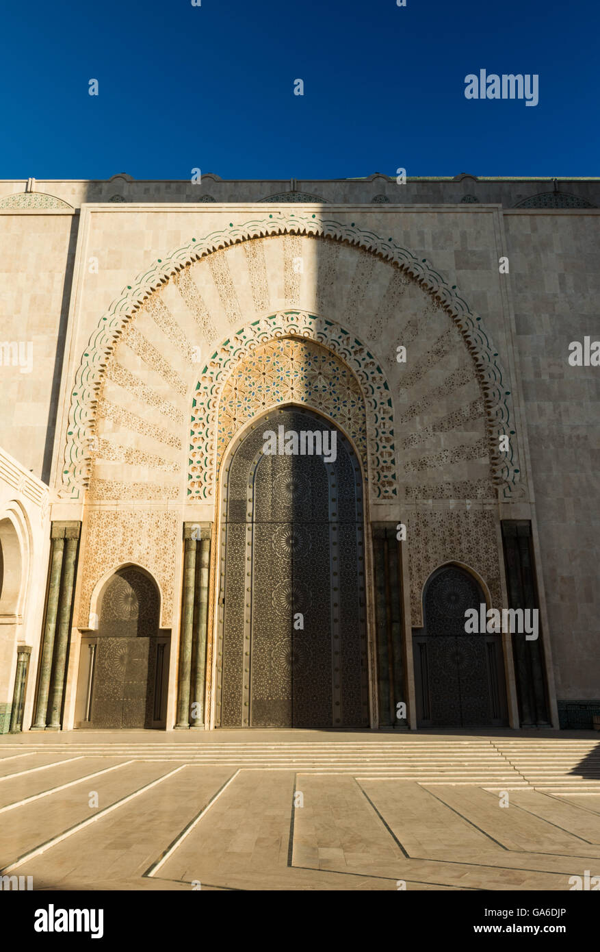 view of the hassan mosque Stock Photo - Alamy