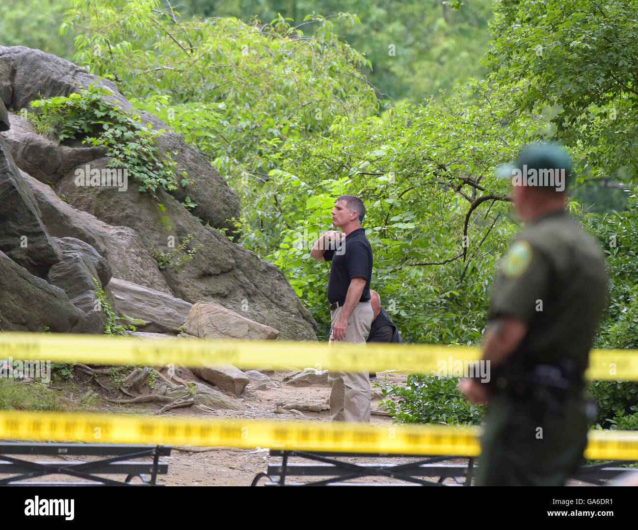 New York City, United States. 03rd July, 2016. NYPD bomb squad ...