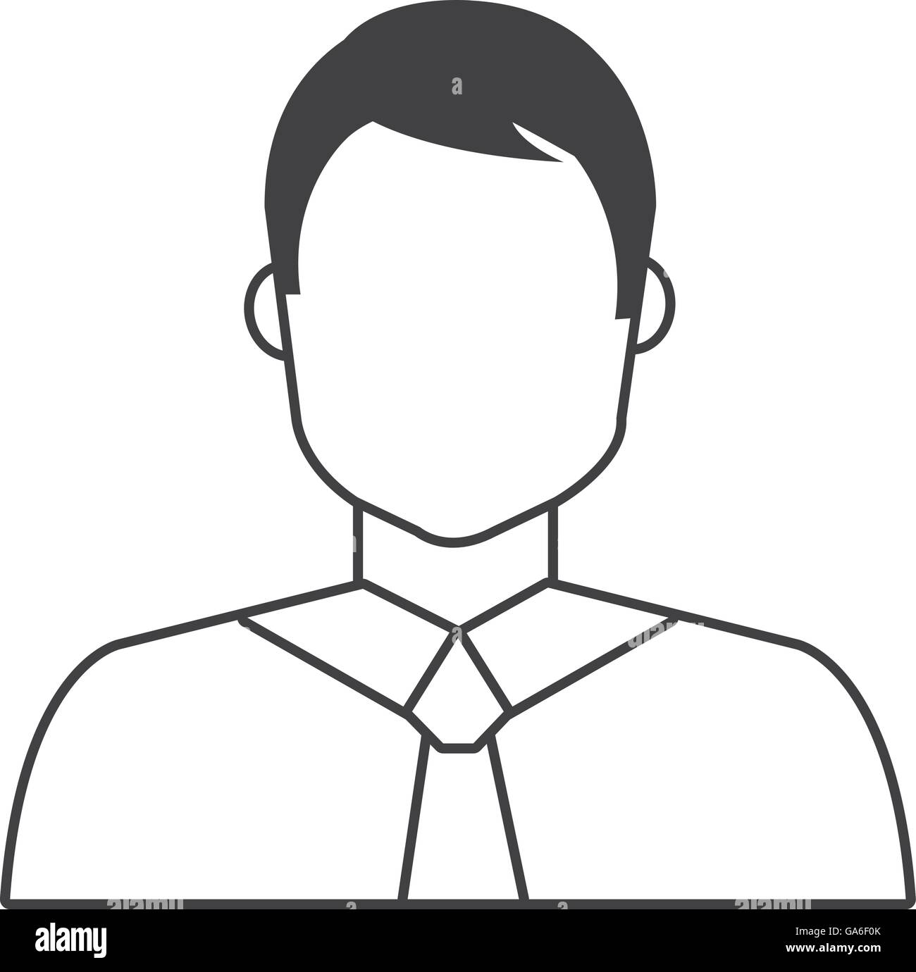 avatar business man, vector graphic Stock Vector Image & Art - Alamy