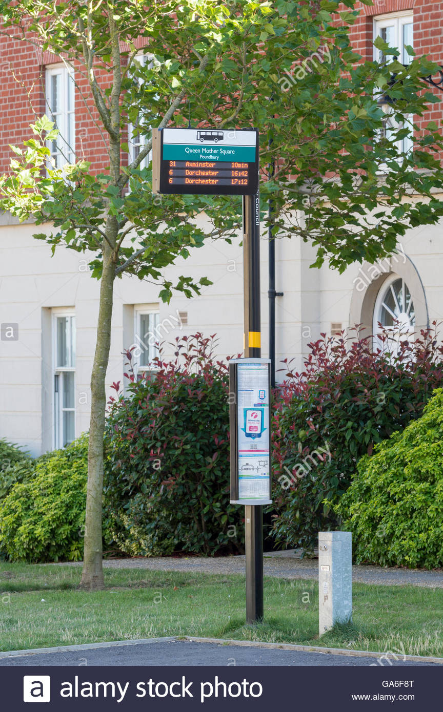 Empty Roadside Bus Stop High Resolution Stock Photography and Images ...