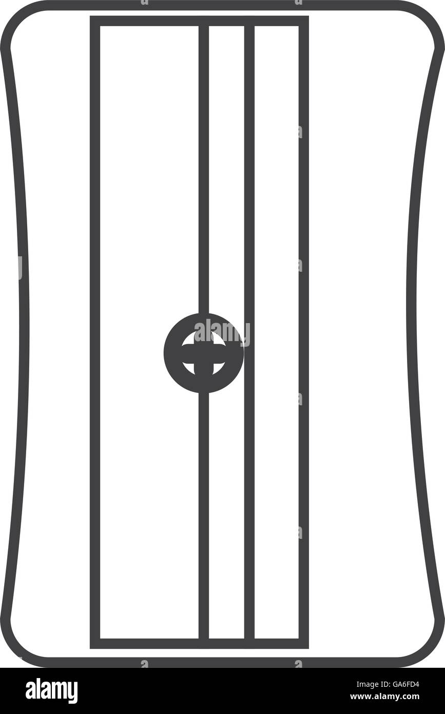 isolated pencil sharpener, vector graphic Stock Vector Image & Art - Alamy