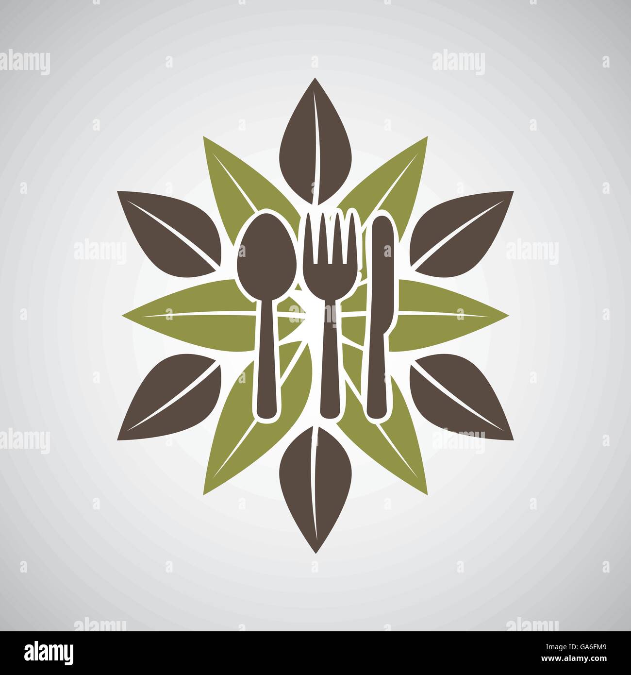 healthy food organic product isolated icon design Stock Vector Image ...
