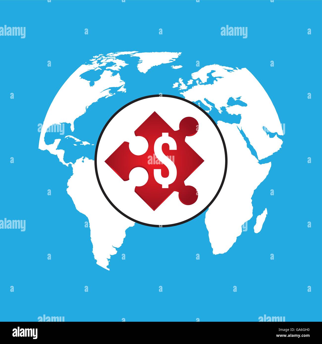 world planet with isolated icon design Stock Vector Image & Art - Alamy