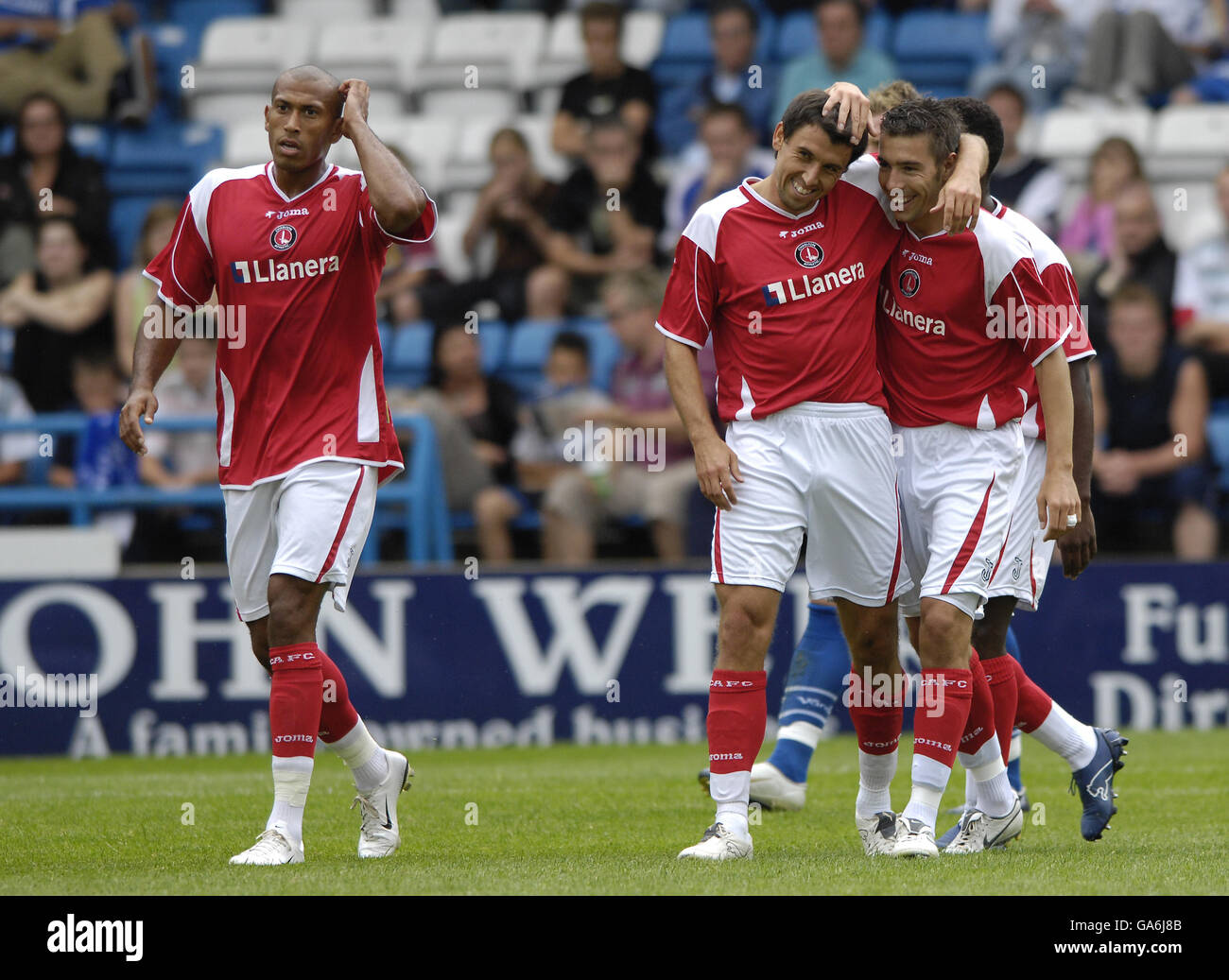 Soccer Friendly Gillingham v Charlton Athletic Priestfield