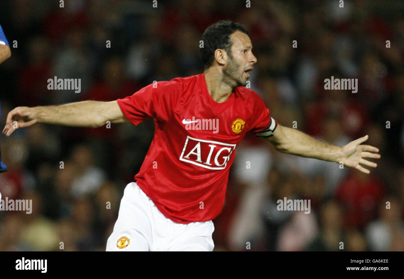 Soccer Friendly Manchester United V Inter Milan Old Trafford Stock Photo Alamy