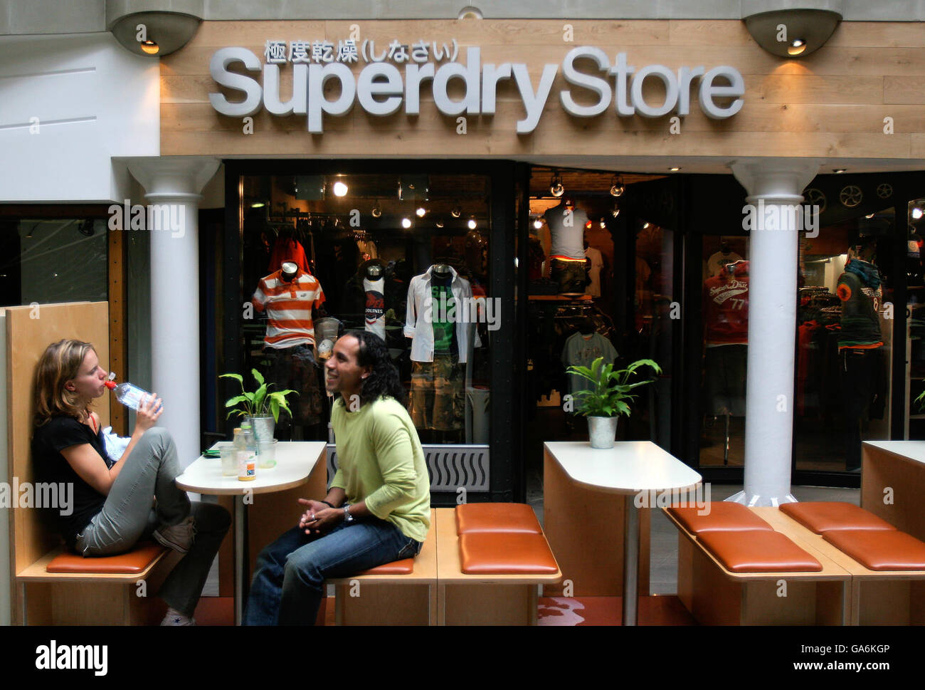 General view of a Superdry outlet in Covent Garden, central London Stock  Photo - Alamy