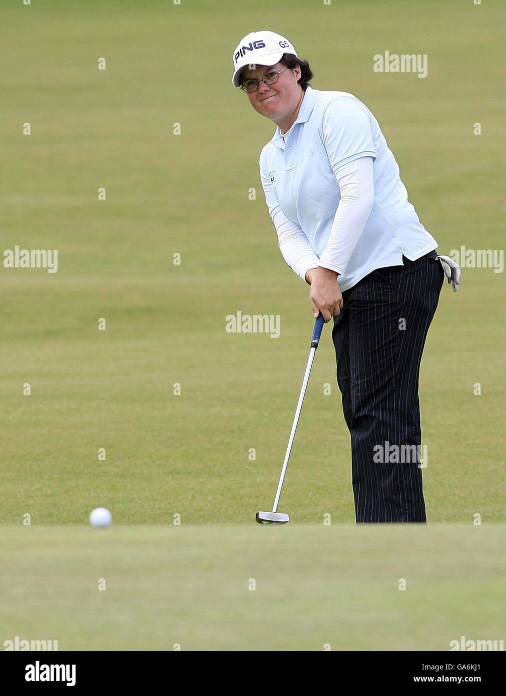 Wales becky brewerton on green ricoh british open old course hires