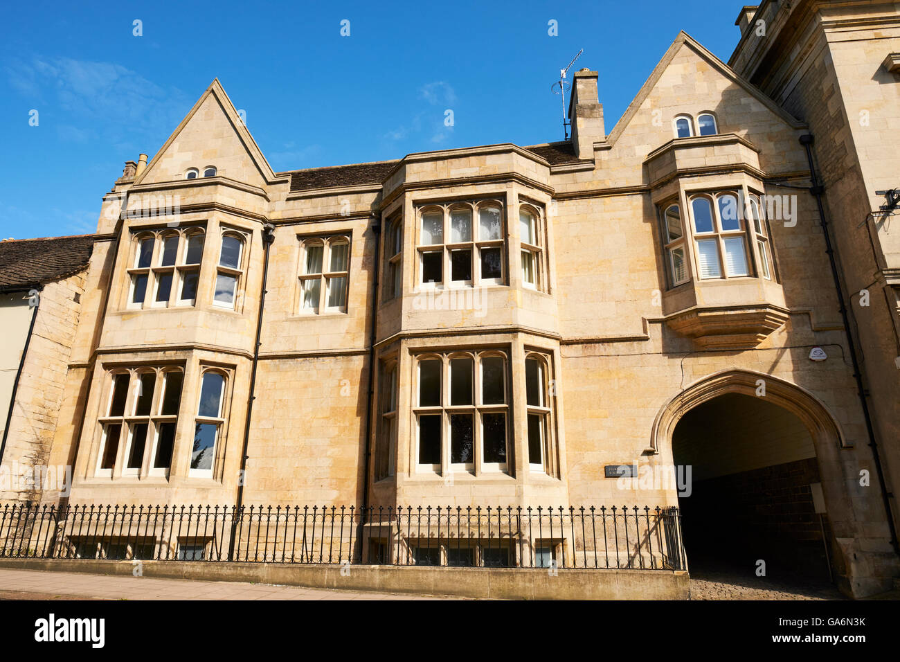 The Old Rectory St Peter's Hill Stamford Lincolnshire UK Stock Photo