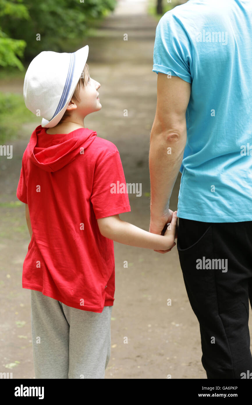 relationship between father and son family happiness Stock Photo Alamy