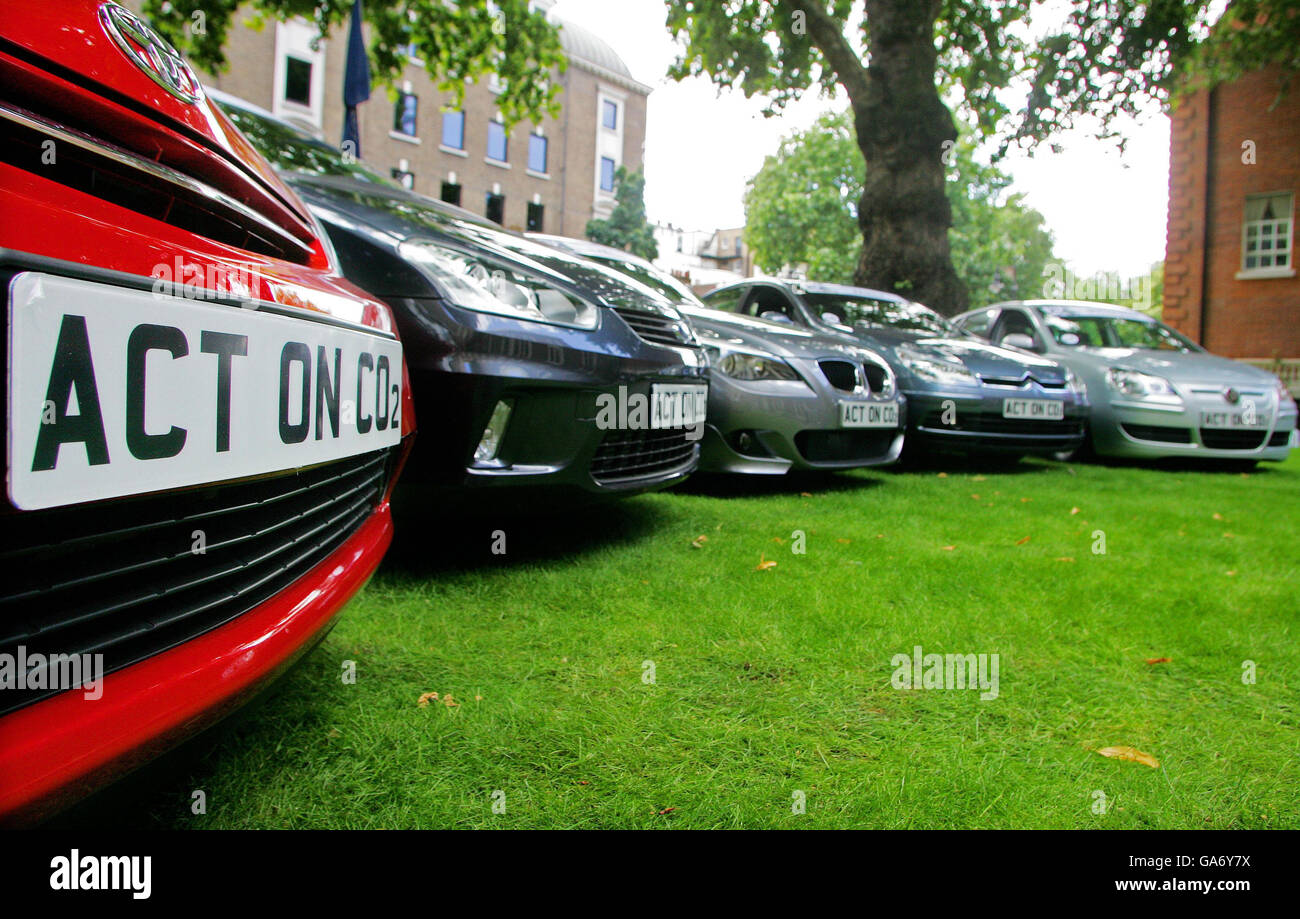 Guide to greenest cars Stock Photo Alamy