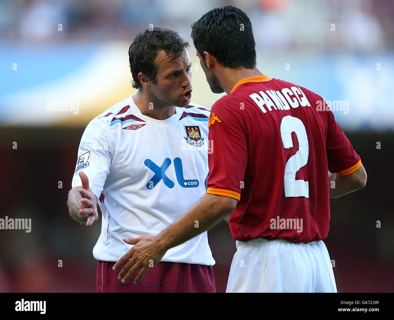 Soccer - Friendly - West Ham United v Roma - Upton Park Stock Photo