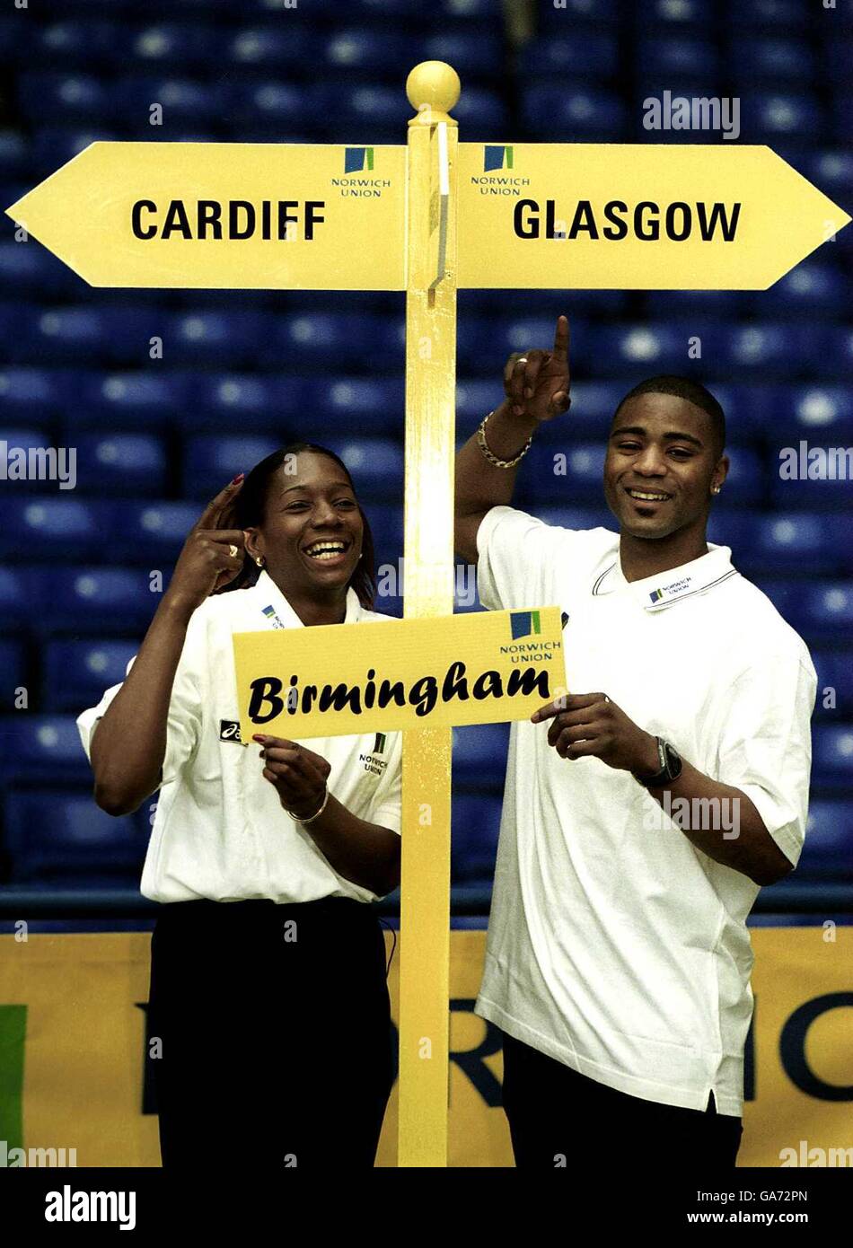 Launch Of Series Of Norwich Union Indoor Athletics Meetings High