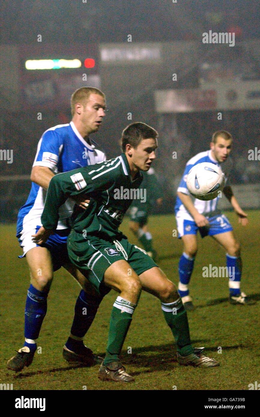 Soccer - AXA FA Cup - Second Round - Replay - Bristol Rovers v Plymouth Argyle Stock Photo