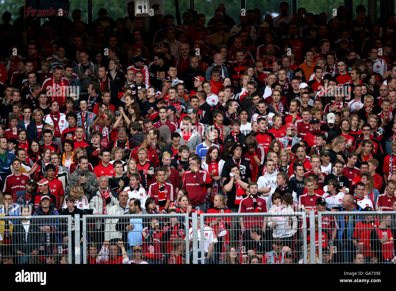 Soccer - Premiere League Cup - Semi-Final - FC Nuremberg v Schalke 04 - easyCredit Stadium Stock Photo