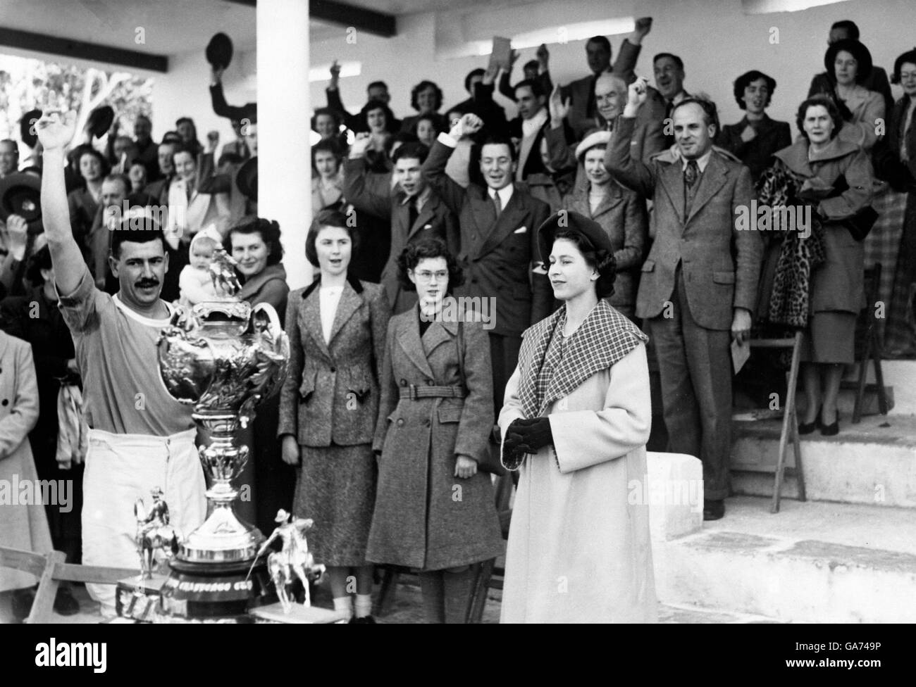 Royalty Princess Elizabeth Malta Stock Photo Alamy