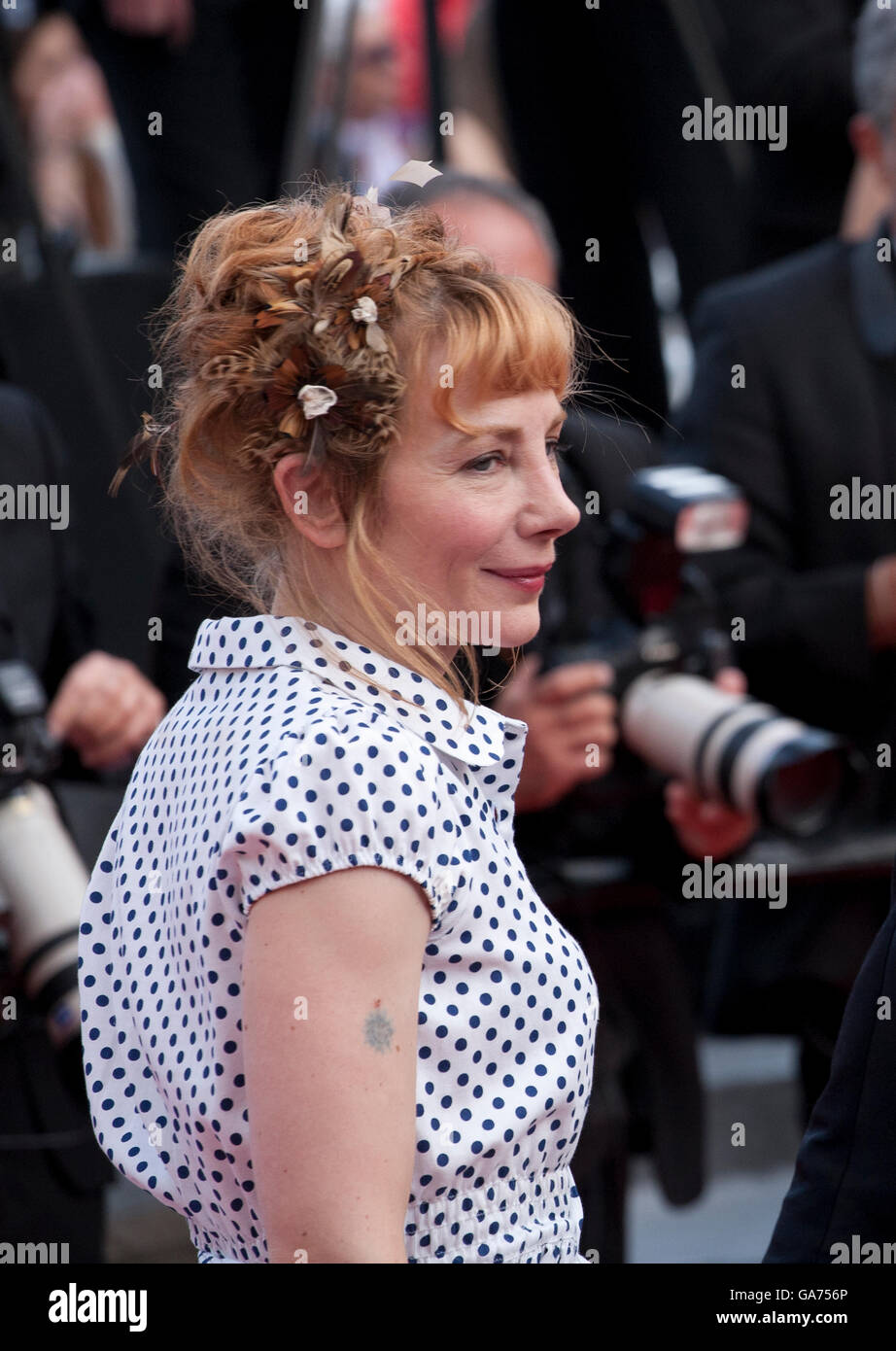 Julie Depardieu at the gala screening for the film The Unknown Girl (La