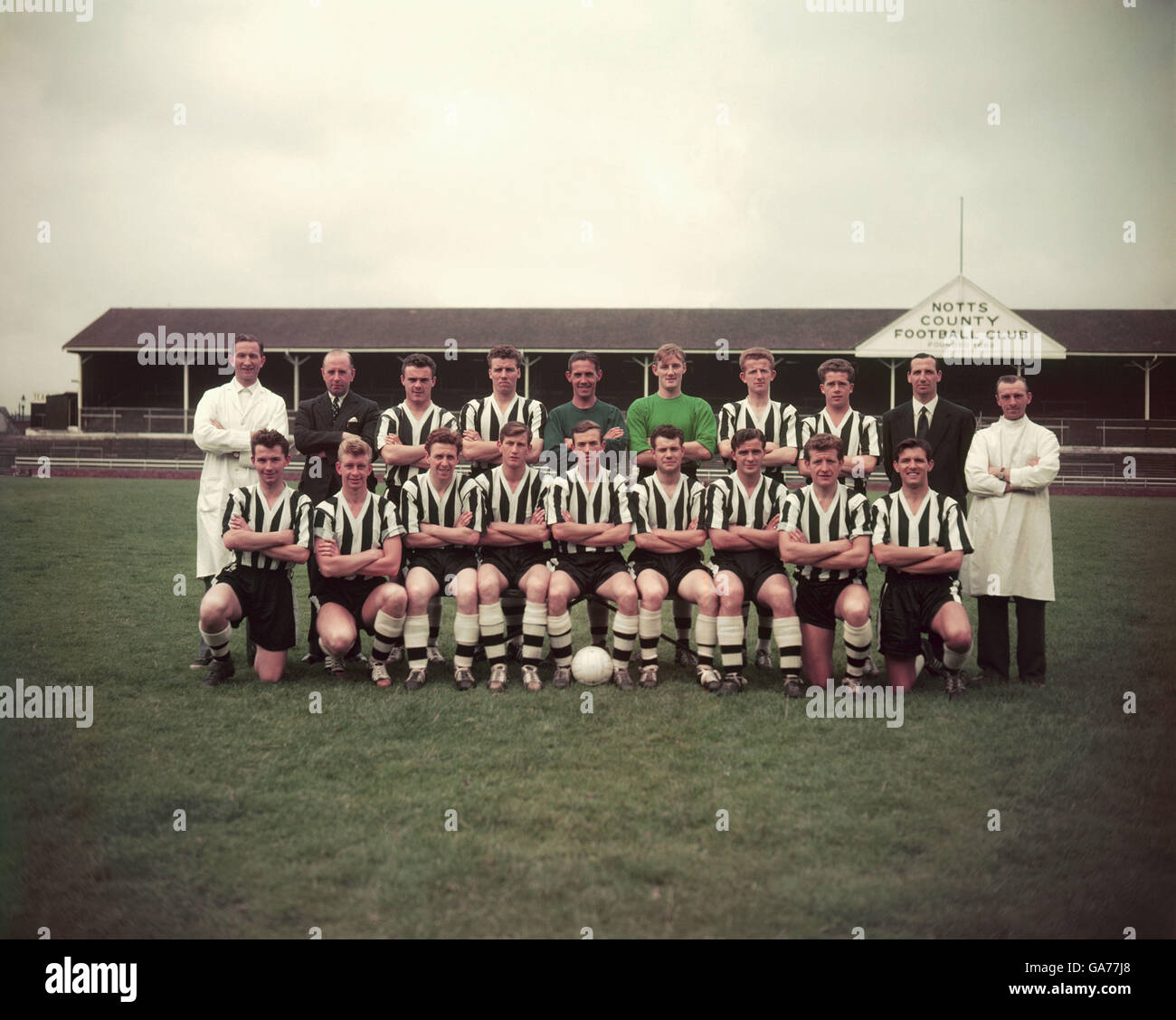 Soccer - Football League Division 3 - Notts County Photocall Stock Photo