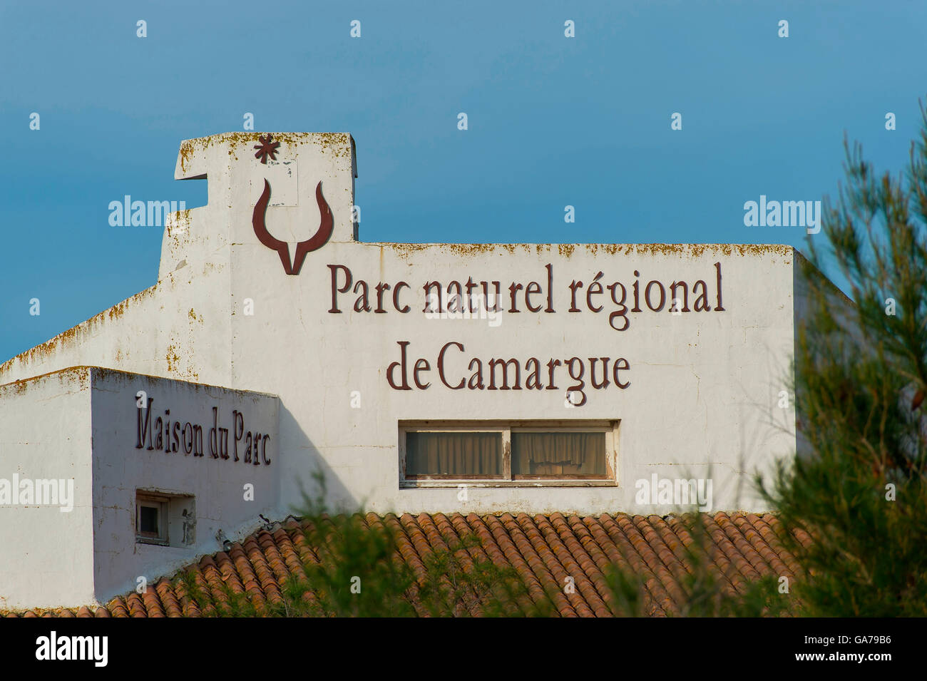 Parc ornithologique de Pont de Gau, Saintes Maria de la Mer, Camargue, France / maison du parc