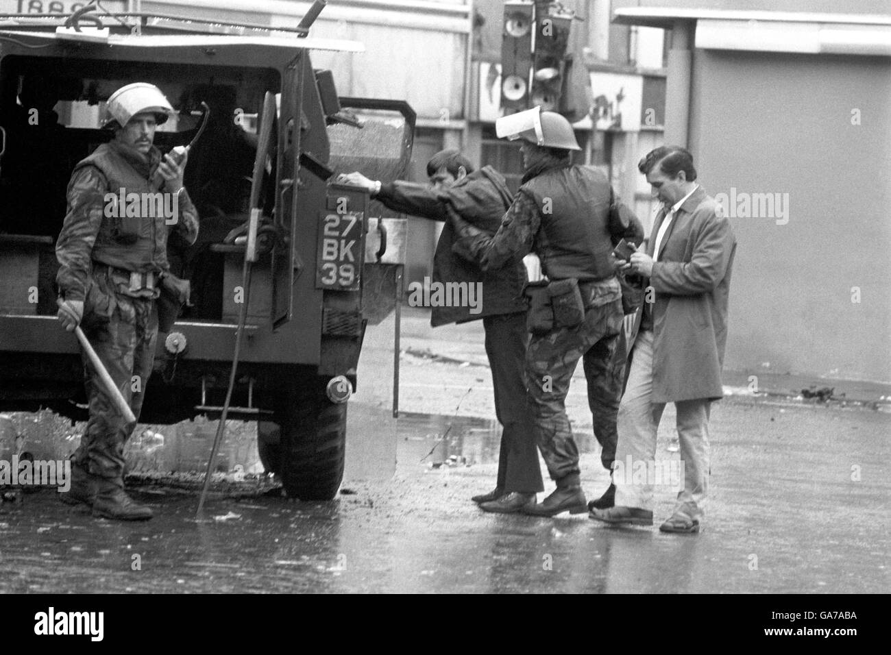 Northern Ireland Operation Motorman Stock Photo 109570590 Alamy