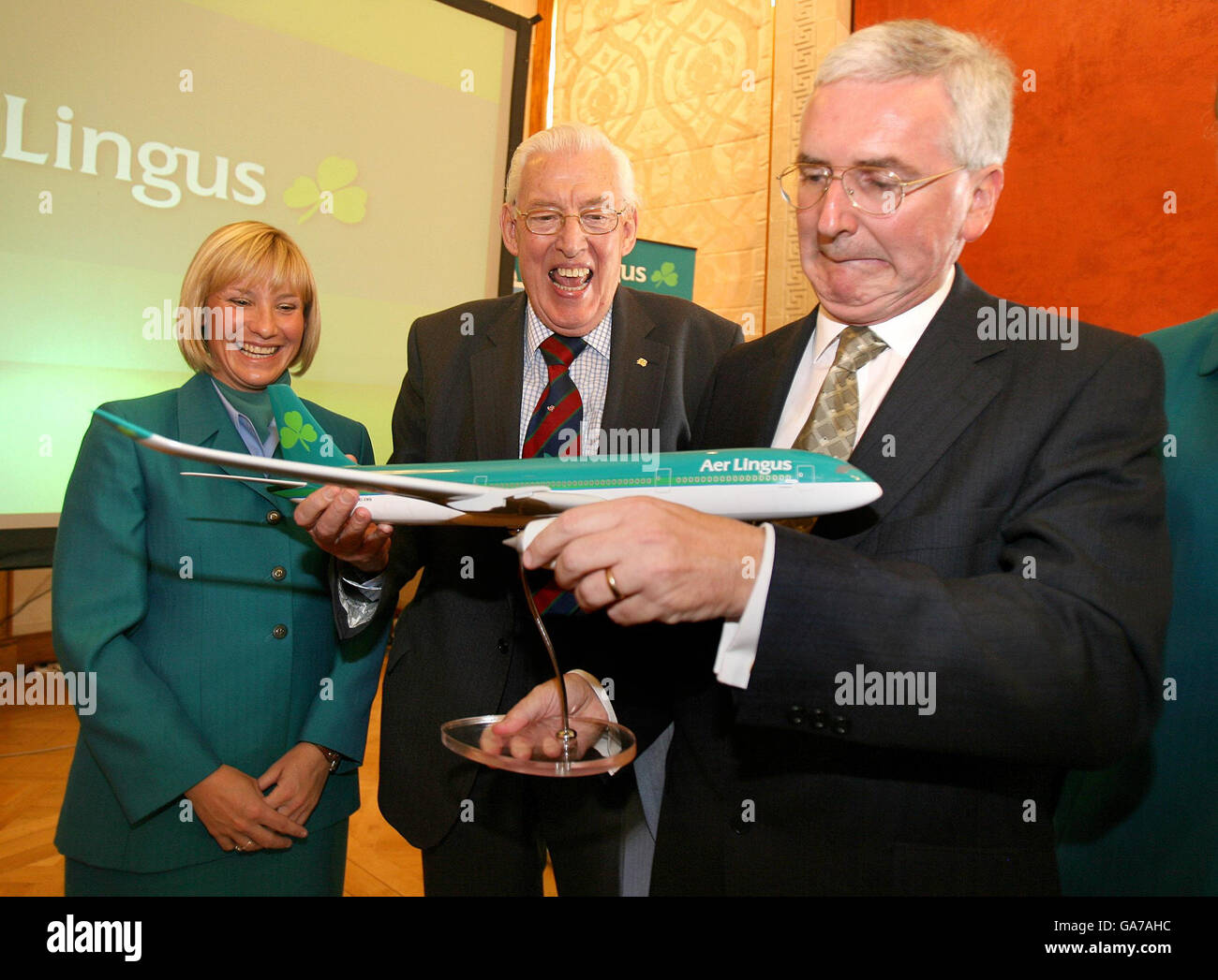 Aer Lingus announces new regional base Stock Photo