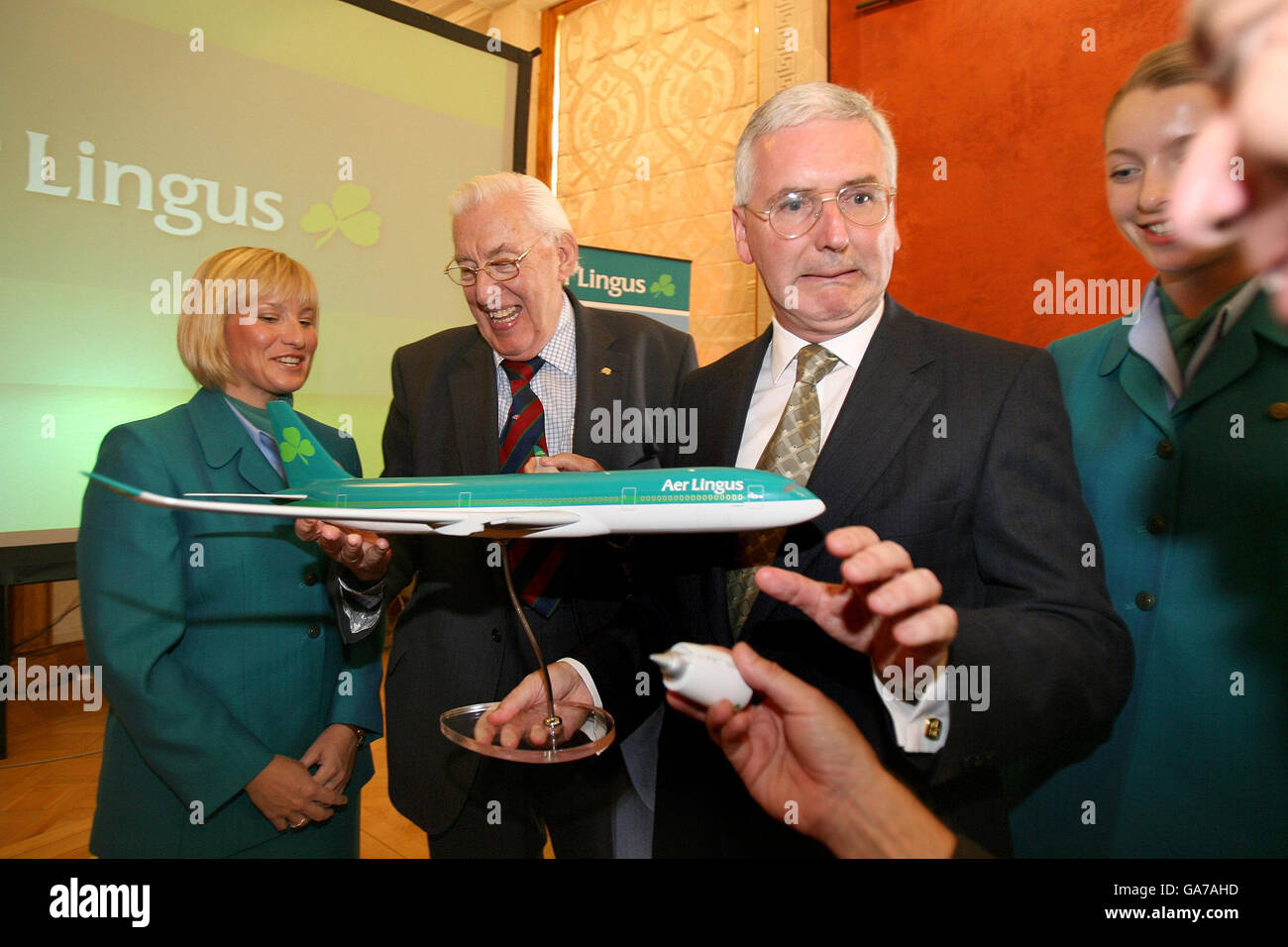 Aer Lingus announces new regional base Stock Photo