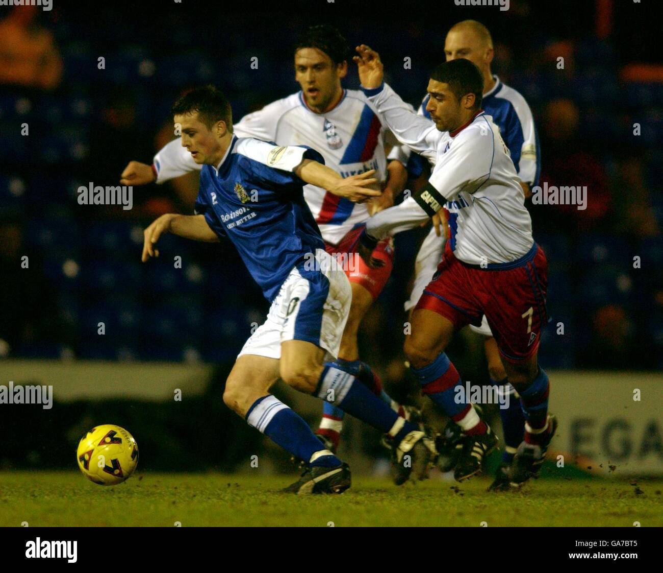 Stockport county v crystal palace hi-res stock photography and images 