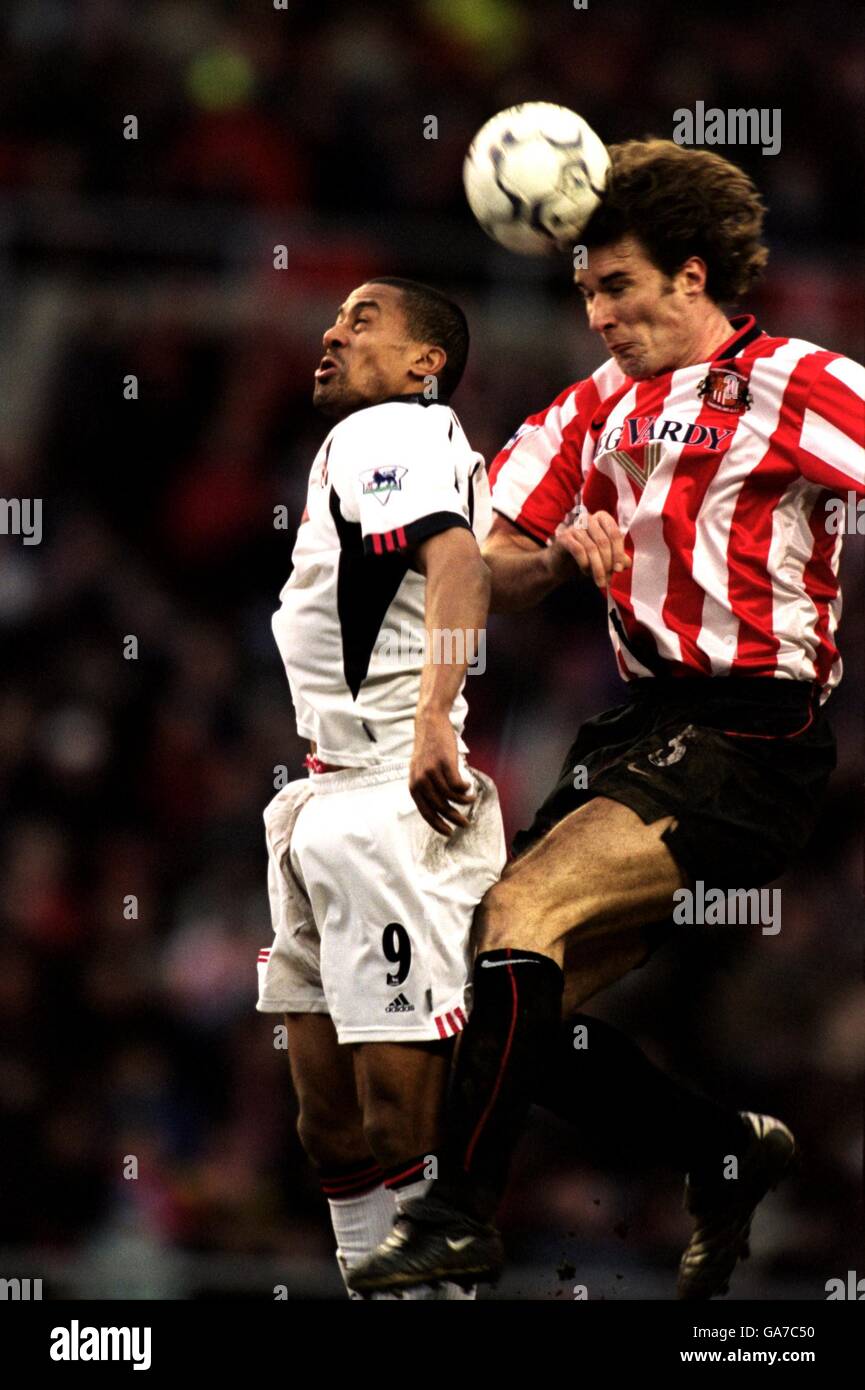 Soccer - FA Barclaycard Premiership - Sunderland v Fulham Stock Photo