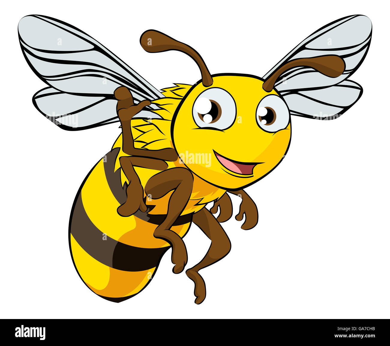 bumble bee cartoon clipart free