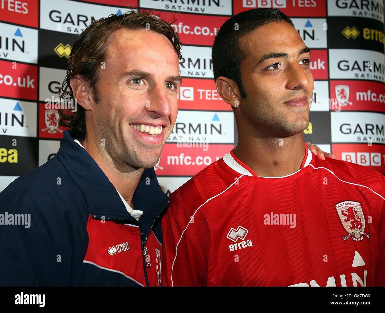 Soccer Middlesbrough Photocall Riverside Stadium Stock Photo Alamy
