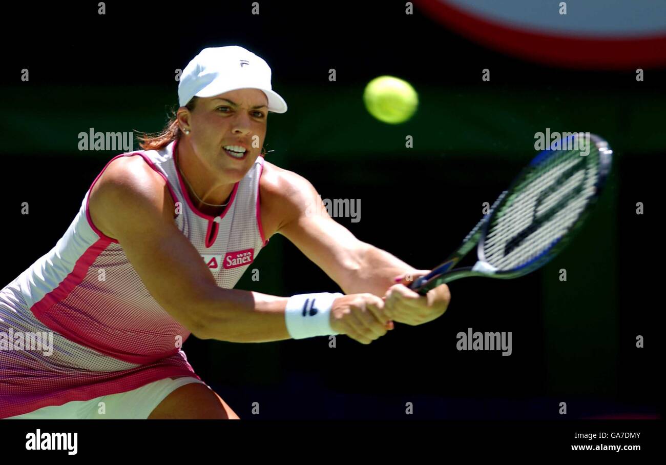 Tennis Australian Open Womens Final Stock Photo Alamy