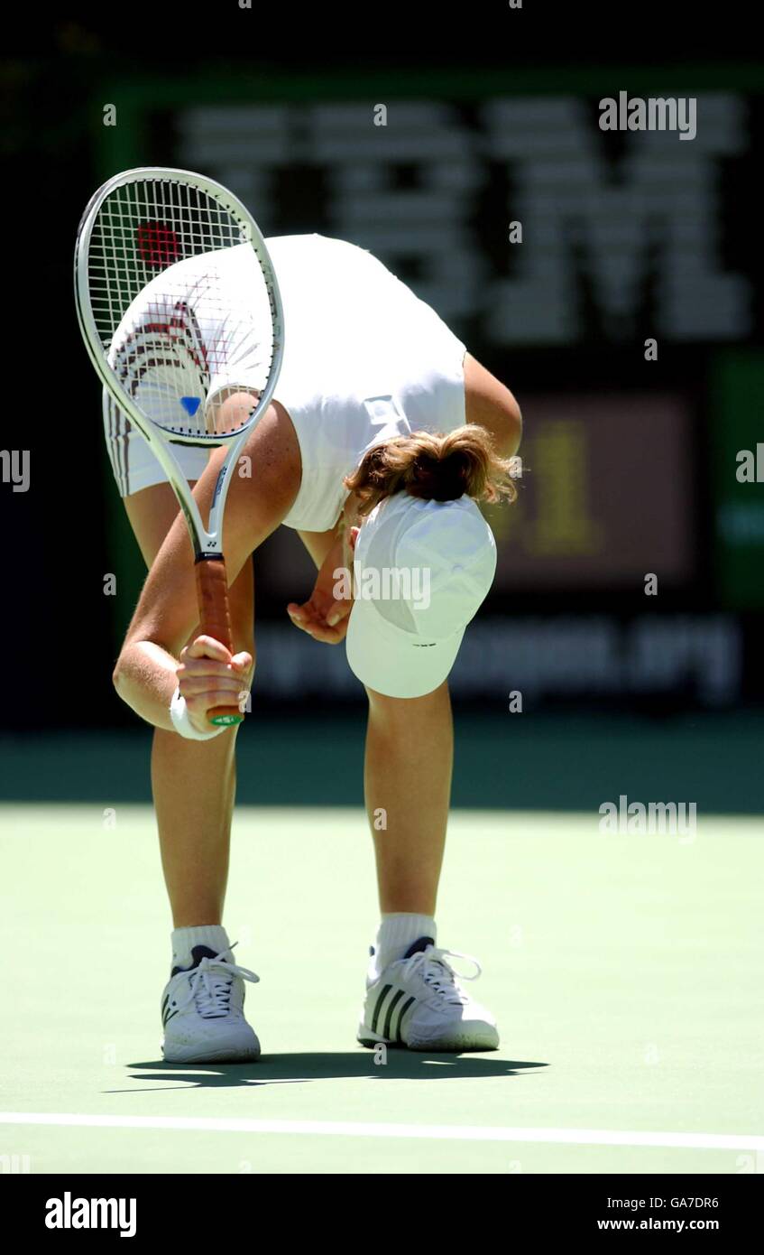 Tennis Australian Open Womens Final Stock Photo Alamy