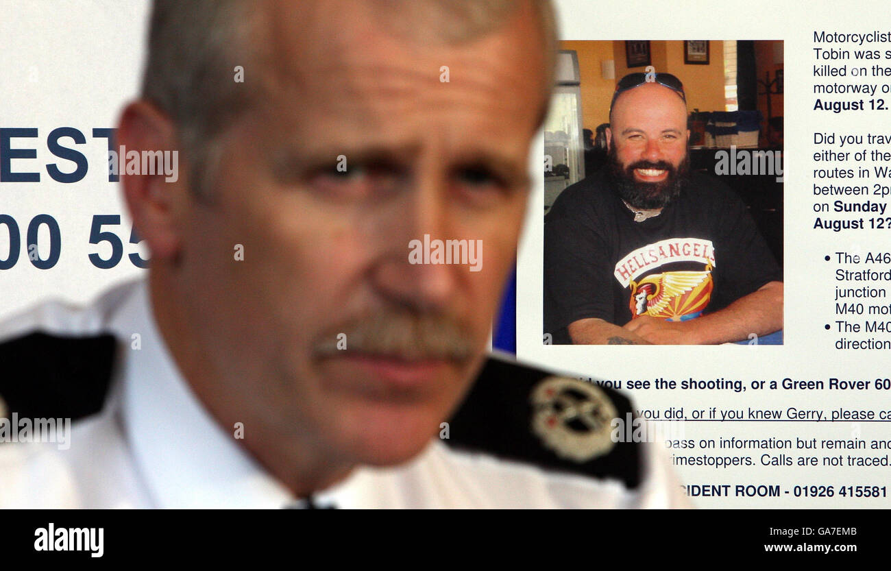 Assistant Cheif Constable Bill Holland Of Warwickshire Police Announces 