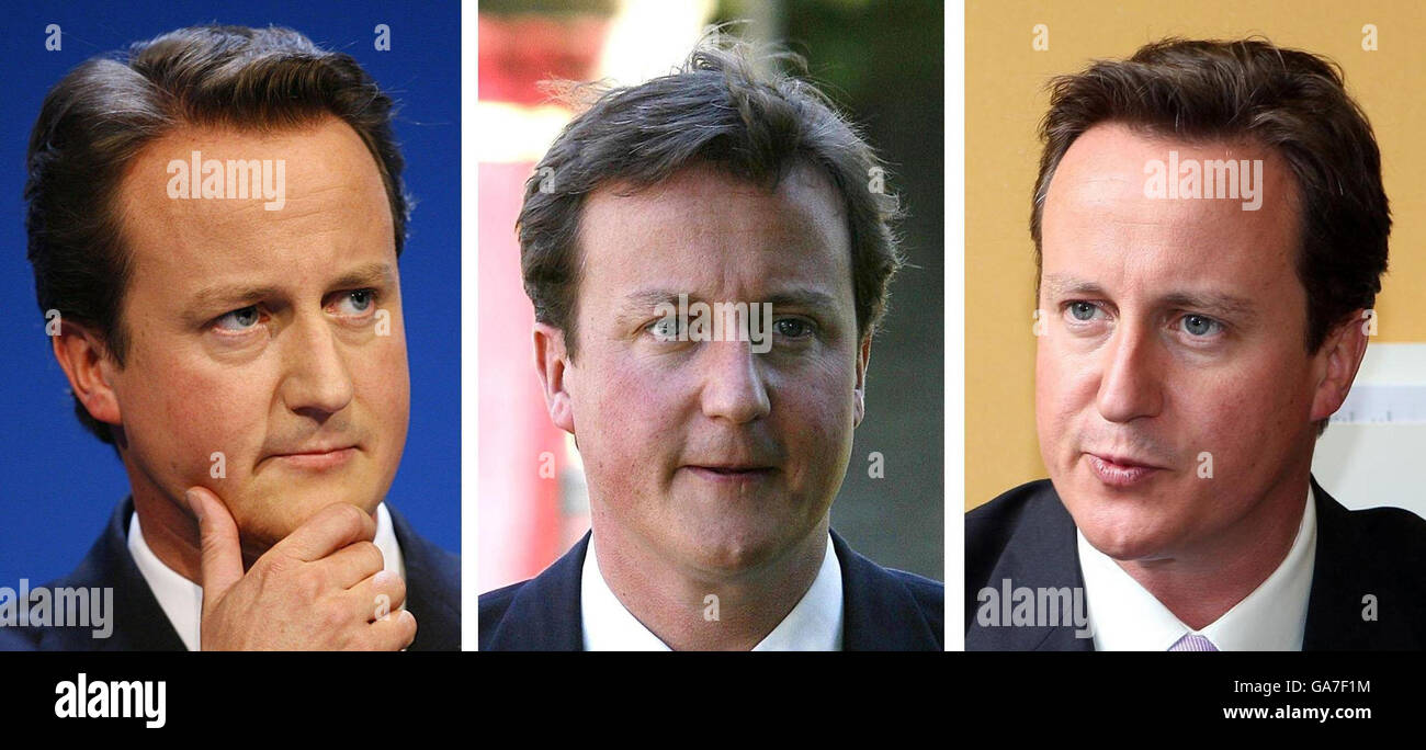 Cameron's changing hairstyle Stock Photo