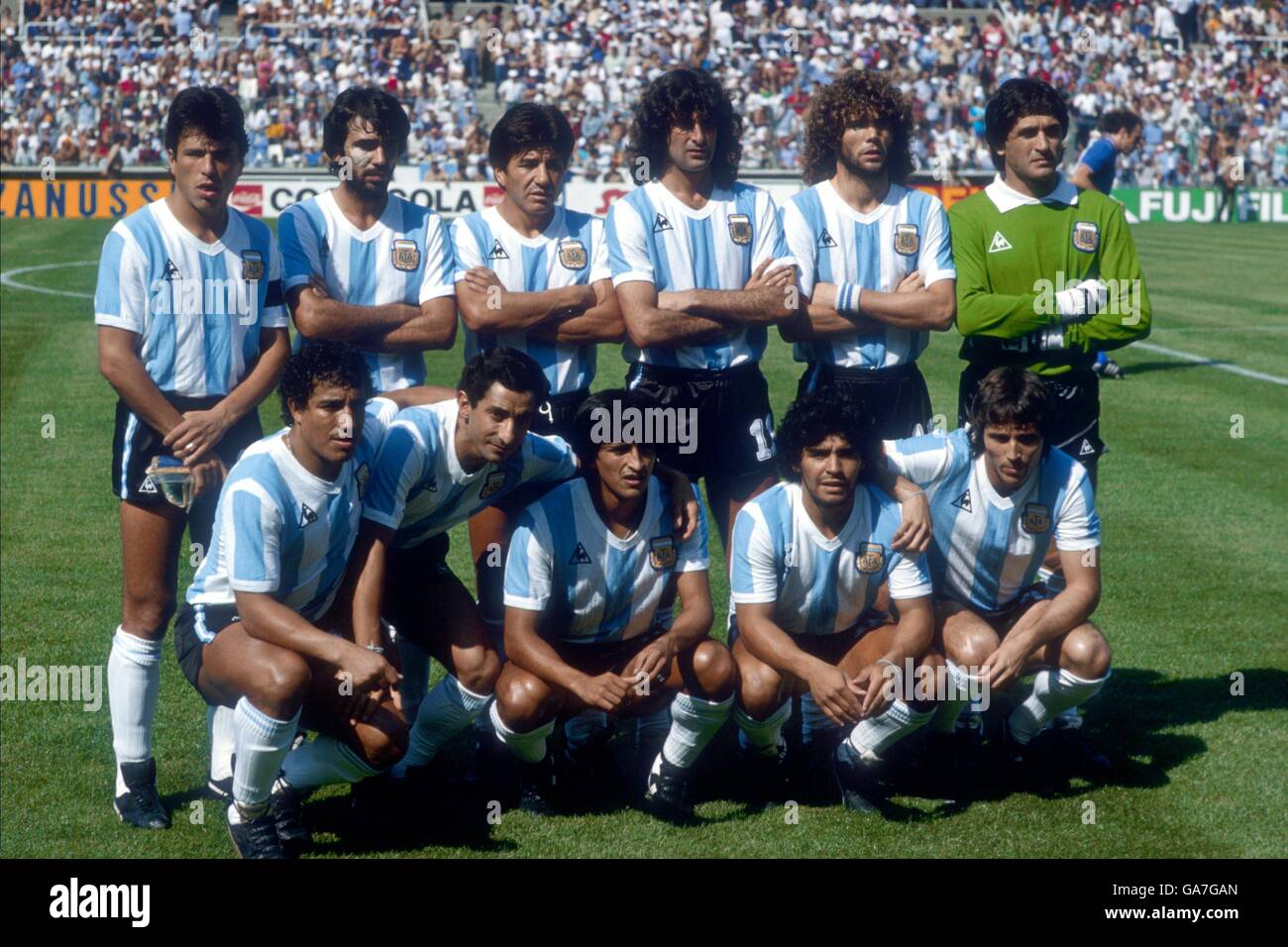 Soccer - World Cup Spain 82 - Group C - Argentina v Italy Stock Photo