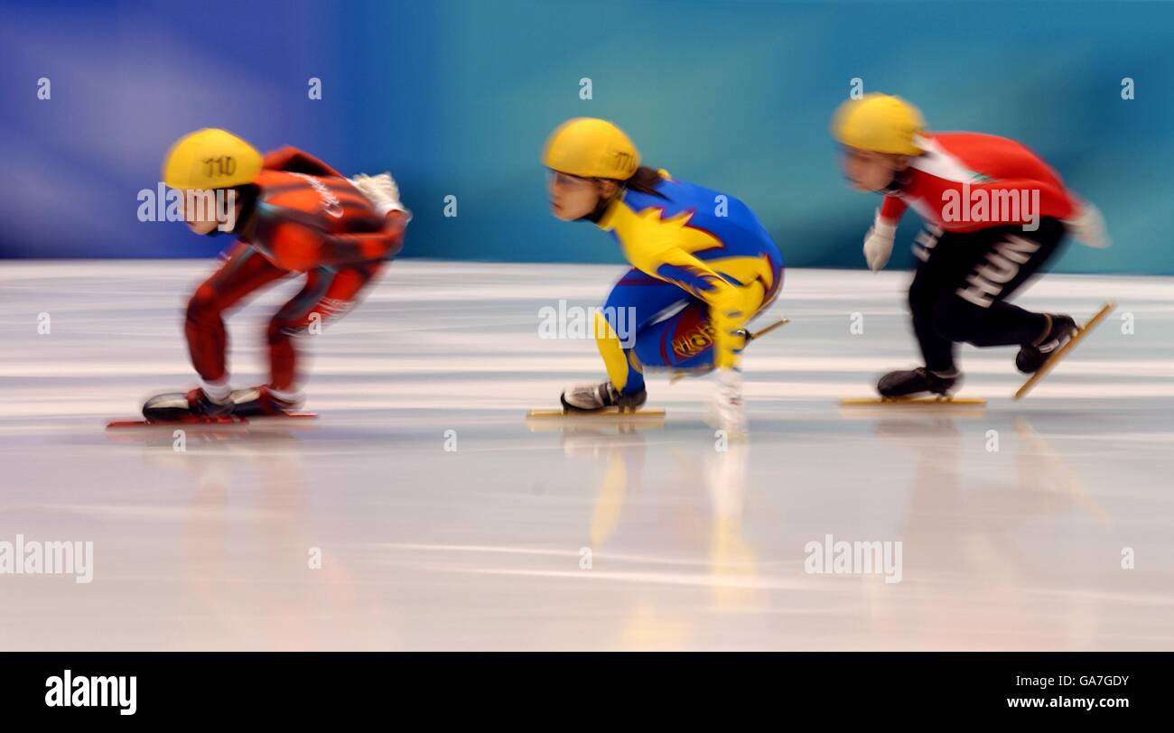 Winter Olympics Salt Lake City 2002 Short Track Speed Skating